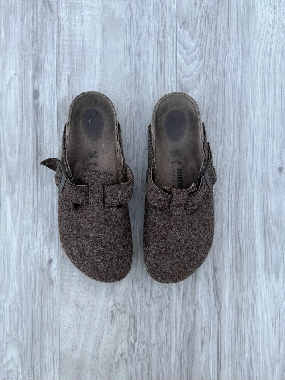 Birkenstock Boston Wool Felt Clogs - Men’s